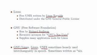 Introduction To Unix and Unixlike operating systems [upl. by Blanka]