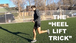 IMPROVE RUNNING FORM TECHNIQUE HEEL LIFT TIP BY COACH SAGE CANADAY [upl. by Hanshaw]