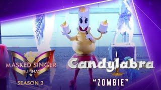 Lets jam once again sa Zombie performance ni Candylabra  Masked Singer Pilipinas Season 2 [upl. by Ettenuj882]