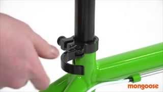 Mongoose Assembly Guide  Quick Release Seat Post [upl. by Aneris]