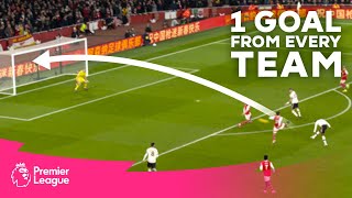 1 AMAZING Premier League goal scored by EVERY 202223 team [upl. by Eitsyrk]