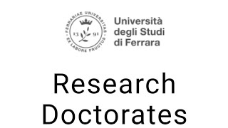 University of Ferrara PhD Italy 40th cycle phd [upl. by Haag350]