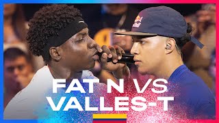 FAT N vs VALLEST  Semifinal  Red Bull Batalla Final Nacional Colombia 2023 [upl. by Alleunam277]