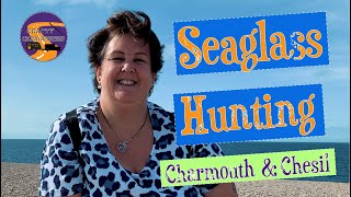 Seaglass Hunting at Charmouth and Chesil  A tale of two beaches [upl. by Sedaiuqlem]