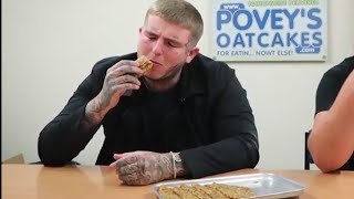 Food eating Oatcake Challenge Ft Luke Bailey [upl. by Tania]