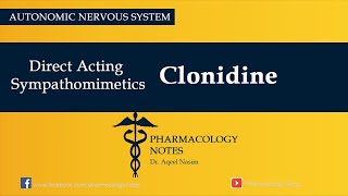 Direct acting sympathomimetics clonidine clonidine [upl. by Ahsote]