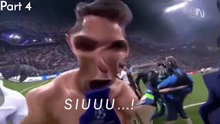 11 Cristiano Ronaldo Siuuu in different Voices  siuuu meme part 4 [upl. by Aliehs]