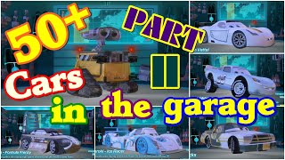 More than 50 Cars 2 MOD Characters in the garage PART II Project Trilogy Ice Racers WallE and more [upl. by Ashwin]