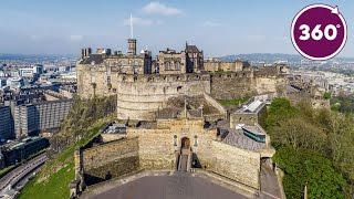 Edinburgh Castle  360 Video [upl. by Carena]