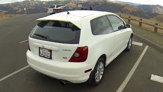 2002 Honda Civic Si EP3  POV test drive [upl. by Isacco]