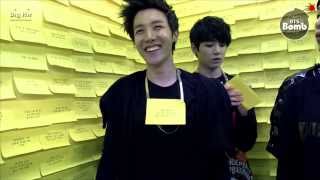 BANGTAN BOMB QampA Time in yellow postit Room  BTS 방탄소년단 [upl. by Yrahca]