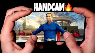 Best Handcam🔥 WARZONE MOBILE 4 FINGER GYROSCOPE GAMEPLAY 😈 [upl. by Ahsatsana]