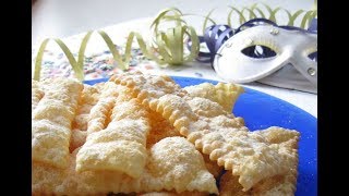 Chiacchiere di Carnevale  Ricetta semplice e veloce [upl. by Omura]