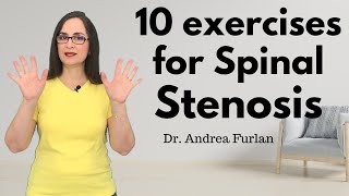 033 Learn Ten HomeBased Exercises and Pain Relief Positions for Lumbar Spinal Stenosis [upl. by Ahsoyem494]