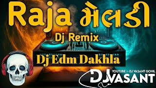 Raja Meldi🔥Edm Trance Dj Vasant Gohil [upl. by Aihsyak]