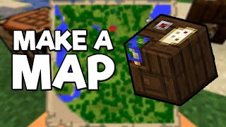 How to Make a Map in Minecraft 1163 [upl. by Aileen912]