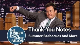 Thank You Notes Summer Barbecues PopTarts [upl. by Namad]