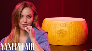 Sit back relax and have a cheese break with Sydney Sweeney Vanity Fair [upl. by Stacie316]