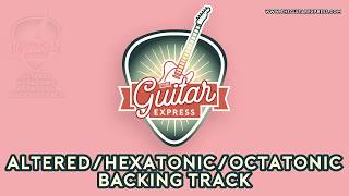 AlteredHexatonicOctatonic Backing Track in the key of C minor soulrock [upl. by Lynad]