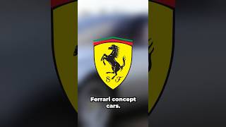 Ferrari Concept Cars [upl. by Tterb]