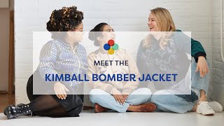 Meet the Kimball Bomber Jacket Cashmerette Club sewing pattern for February 2022 [upl. by Yttiy]