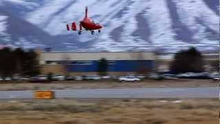 First Test Flight  Calidus Gyrocopter [upl. by Zetroc]