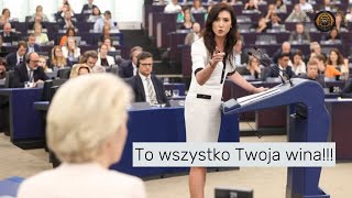 To wszystko twoja wina Zajączkowska do Ursuli von der Leyen [upl. by Schofield]