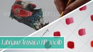 Fabriano Artistico HP 300lb  PRODUCT REVIEW [upl. by Koetke]