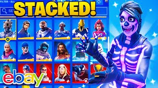 I Bought a STACKED Fortnite Account On Ebay And This Happened OG SKINS [upl. by Dagnah]