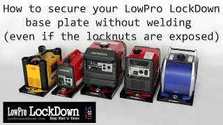 Securing your LowPro Lockdown with only bolts and locknuts [upl. by Oballa]