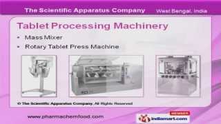 Pharmaceutical Processing Machinery by The Scientific Apparatus Company Kolkata [upl. by Notsej]