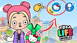 THIS IS SOMETHING NEW HELLO KITTY 😍 Secret Hacks in Toca Boca  Toca Life World 🌏 [upl. by Dieter]