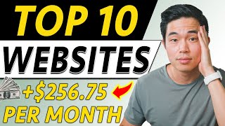 10 Passive Income Websites To Make Money From Home 2023 [upl. by Fae]