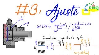 Tolerância e ajuste 3 ajuste [upl. by Polard]