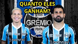 SALÁRIO DOS JOGADORES DO GRÊMIO 2024 [upl. by Yerocal717]