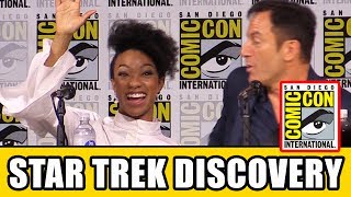 STAR TREK DISCOVERY Comic Con Panel News amp Highlights [upl. by Ula]