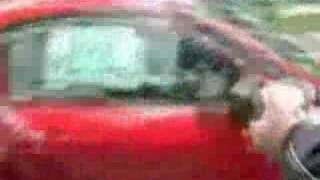 Kids Crash dads 07 Brand new Mustang [upl. by Carlyn]