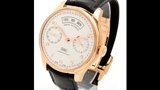 IWC Portugieser Jahreskalender Ref IW503504 7795 [upl. by Jary858]