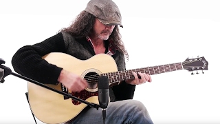 GUILD OM240CE Acoustic Guitar Video Test [upl. by Valtin]