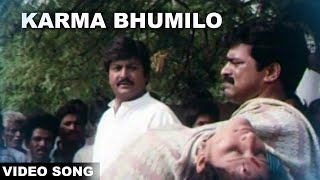 Karma Bhoomilo Pusina Video Song  Sri Ramulayya Movie  Mohan Babu Soundarya  Volga Musicbox [upl. by Ultun]