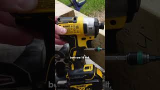 Makita DTD146 vs DeWalt DCF887 impact driver [upl. by Ester]