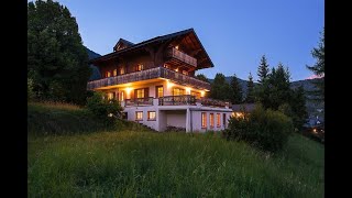 RESERVED  Chalet Gabrielle  VillarssurOllon  Swiss Alps svendutoit sothebysrealty villars [upl. by Belinda]