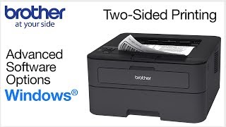 Duplex printing from Windows®  Brother printers [upl. by Oigaib]