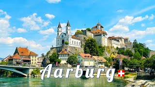 Aarburg Switzerland A Scenic Swiss Village with a Majestic Castle and a Unique River Phenomenon [upl. by Feilak287]