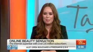 Tanya Burrs Interview on Sunrise [upl. by Martreb]