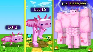 minecraft but you can upgrade axolotls [upl. by Khanna]