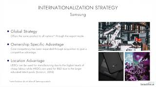 The Level of and Strategy for Internationalisation of Samsung and Huawei [upl. by Mcdougall]