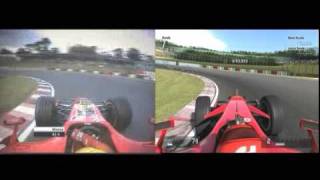 Felipe Massa vs GTRPStruppi  Reallife vs GT5P  Suzuka [upl. by Cyrillus138]