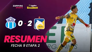 Macará 0  2 Delfín SC Resumen Fecha 9  2da Etapa  LigaPro Ecuabet [upl. by Aryek]