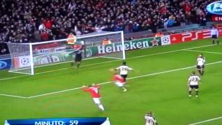 UEFA Champions Leauge 2011 Manchester United vs Benfica 22 Highlights [upl. by Learsi]